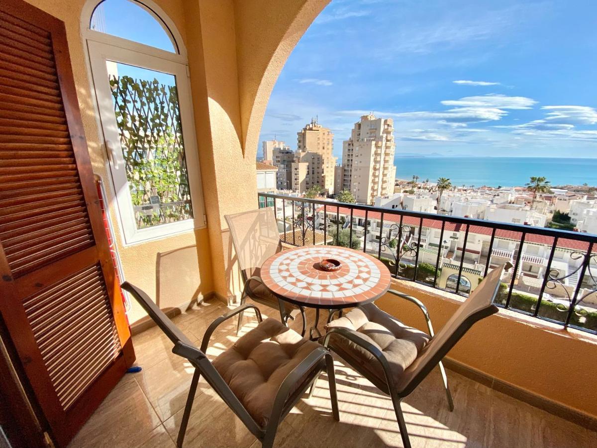 Beautiful Apartment Near Lamata Beach With Panorama Sea View!!! Torrevieja Extérieur photo